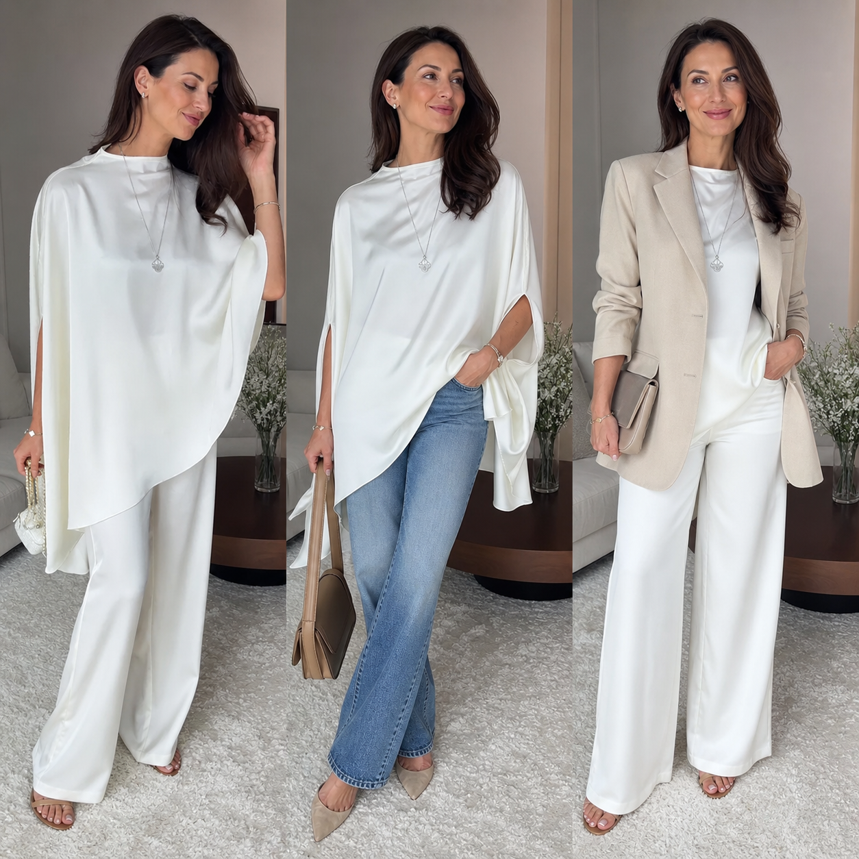 Ida Rubini™ Coordinated Two-Piece Set for Effortless Elegance