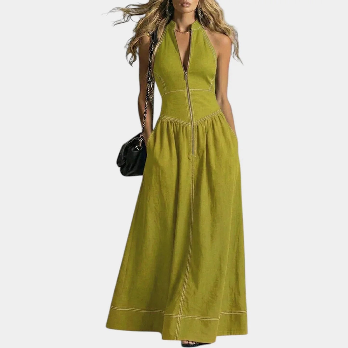 Ida Valbusa™ Effortless Sleeveless Maxi Dress for Warm Days
