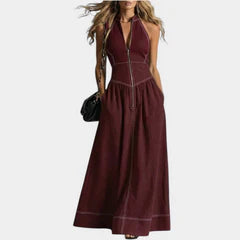 Ida Valbusa™ Effortless Sleeveless Maxi Dress for Warm Days