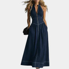 Ida Valbusa™ Effortless Sleeveless Maxi Dress for Warm Days