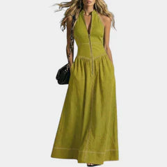 Ida Valbusa™ Effortless Sleeveless Maxi Dress for Warm Days
