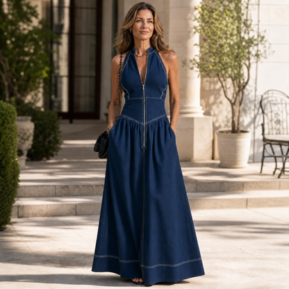 Ida Valbusa™ Effortless Sleeveless Maxi Dress for Warm Days