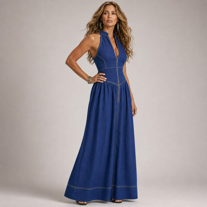 Ida Valbusa™ Effortless Sleeveless Maxi Dress for Warm Days