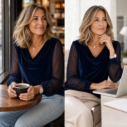 Ilaria Belmonte™ Elegant Everyday Blouse for Effortless Style