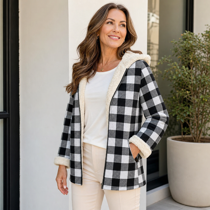 Ilaria Berardi™ Warm Hooded Jacket for Everyday Comfort