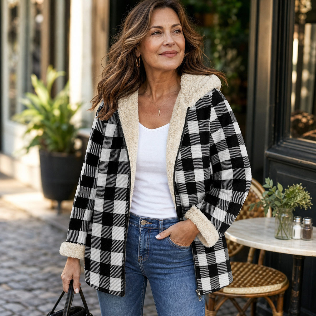Ilaria Berardi™ Warm Hooded Jacket for Everyday Comfort