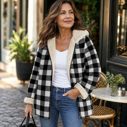 Ilaria Berardi™ Warm Hooded Jacket for Everyday Comfort