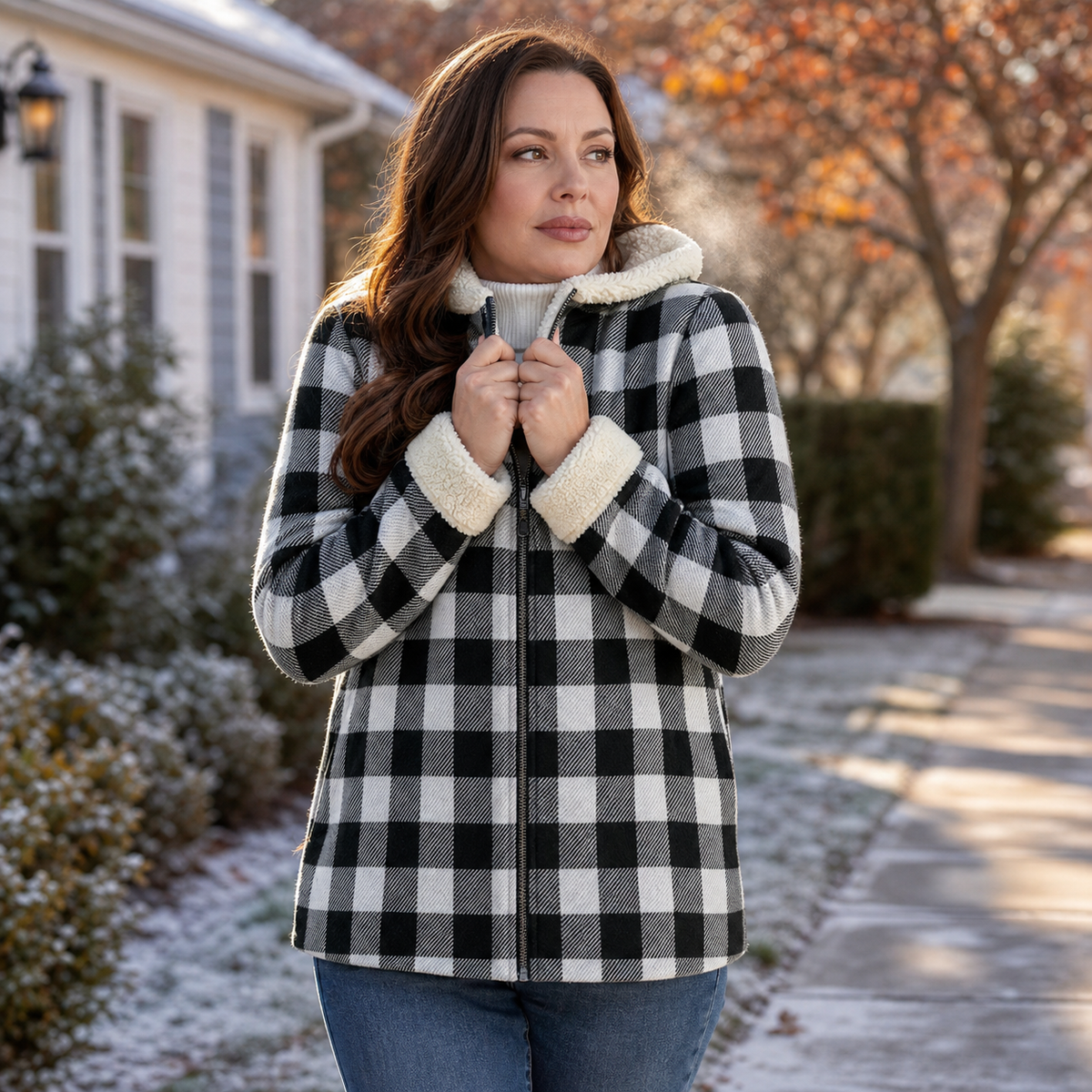 Ilaria Berardi™ Warm Hooded Jacket for Everyday Comfort