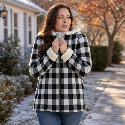 Ilaria Berardi™ Warm Hooded Jacket for Everyday Comfort