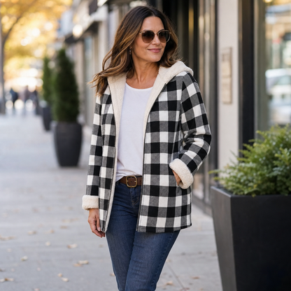 Ilaria Berardi™ Warm Hooded Jacket for Everyday Comfort