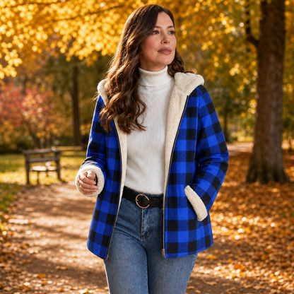 Ilaria Berardi™ Warm Hooded Jacket for Everyday Comfort