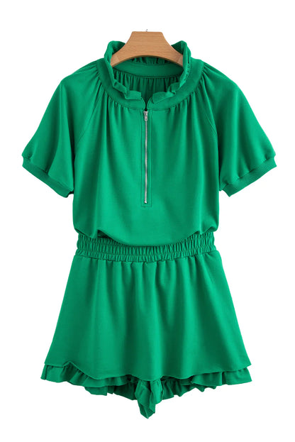 Ilaria Pomi™ Effortless Two-Piece Set for Cool Summer Days
