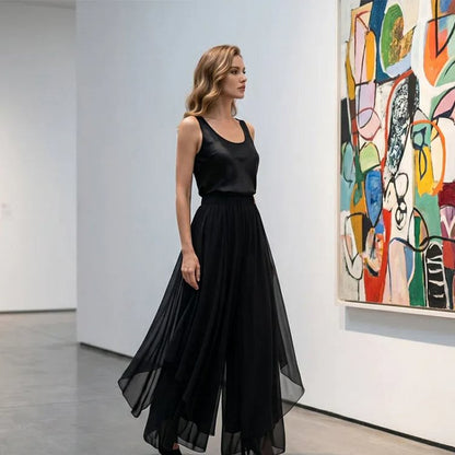 Ilda Brentani™ Elegant Wide-Leg Pants for Evenings