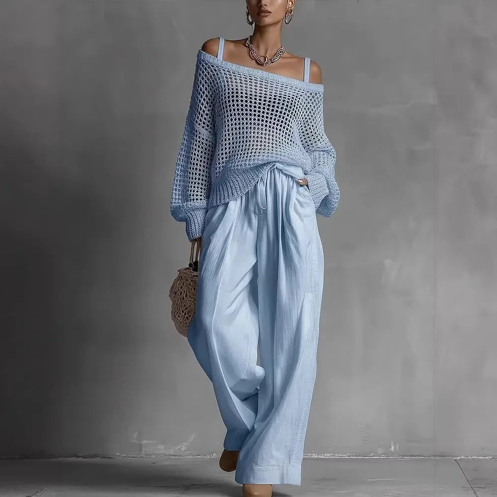 Ilda Susini™ Coordinated Two-Piece Set for Effortless Style