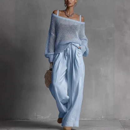 Ilda Susini™ Coordinated Two-Piece Set for Effortless Style