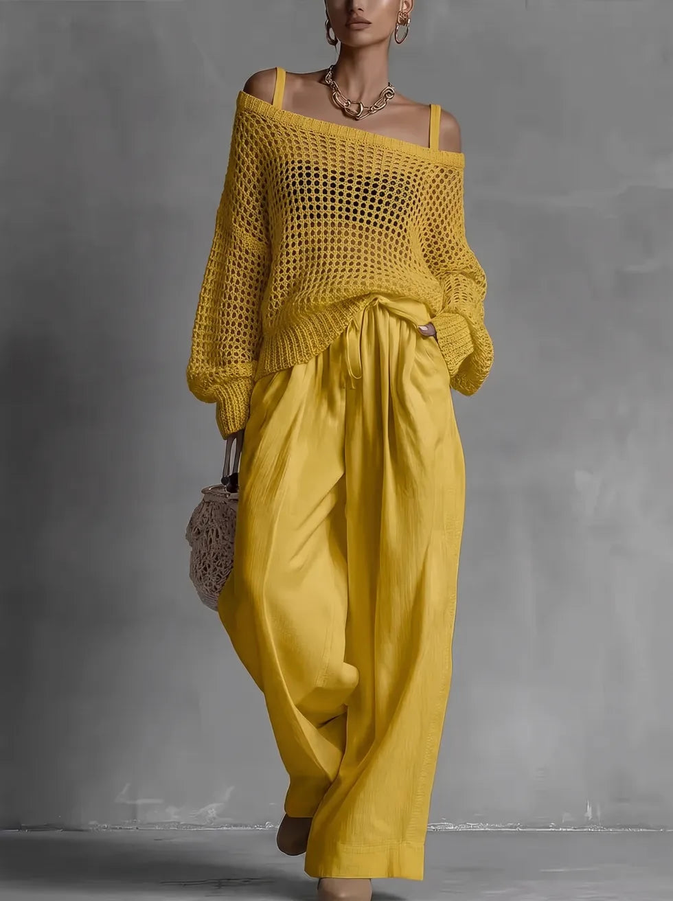 Ilda Susini™ Coordinated Two-Piece Set for Effortless Style