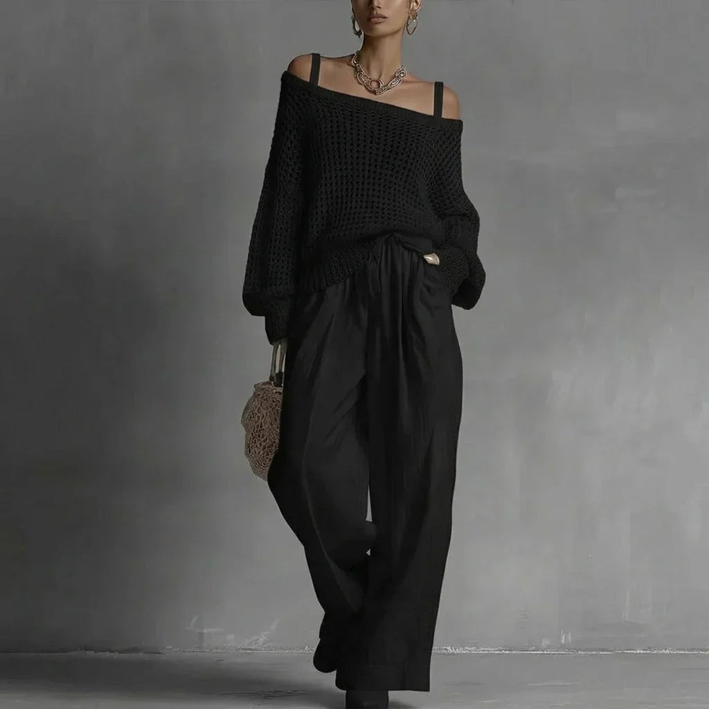 Ilda Susini™ Coordinated Two-Piece Set for Effortless Style
