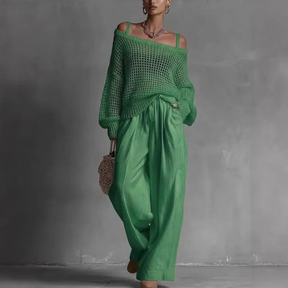 Ilda Susini™ Coordinated Two-Piece Set for Effortless Style