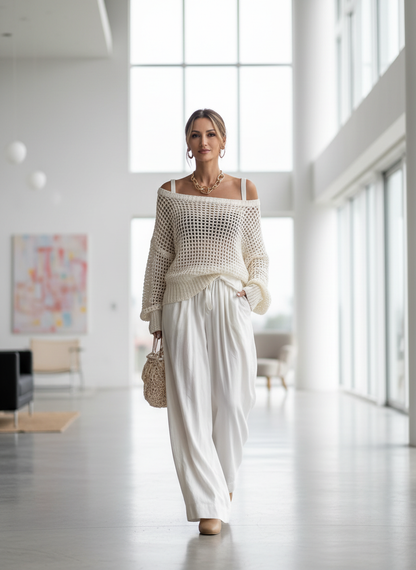 Ilda Susini™ Coordinated Two-Piece Set for Effortless Style