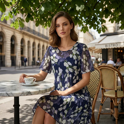 Immacolata Cardillo™ Elegant A-Line Knee-Length Dress