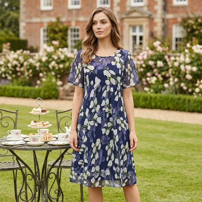 Immacolata Cardillo™ Elegant A-Line Knee-Length Dress