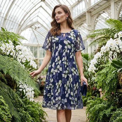 Immacolata Cardillo™ Elegant A-Line Knee-Length Dress