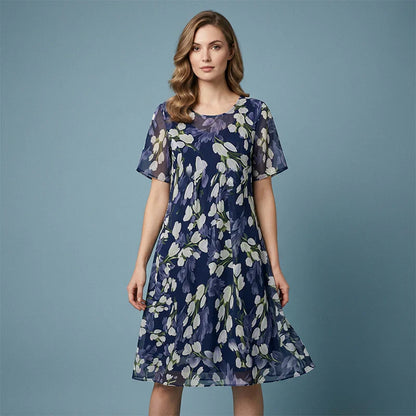 Immacolata Cardillo™ Elegant A-Line Knee-Length Dress