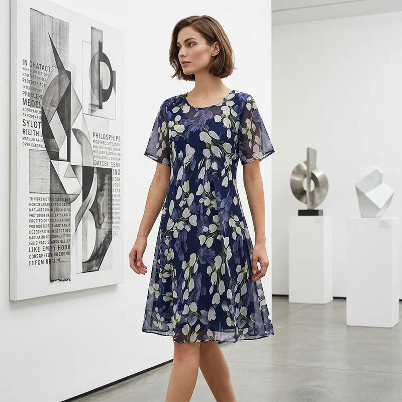 Immacolata Cardillo™ Elegant A-Line Knee-Length Dress