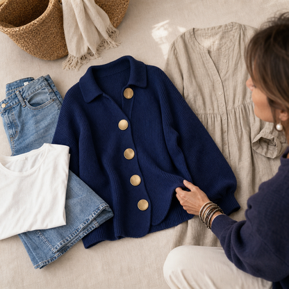 Innocenza Spagnolo™ Soft Cardigan for Effortless Layering