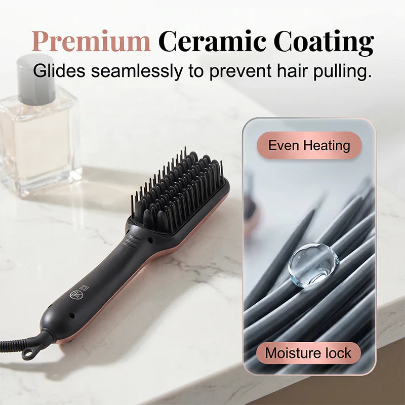 Ionelle™ Ionic Hair Straightener for Frizz-Free Mornings