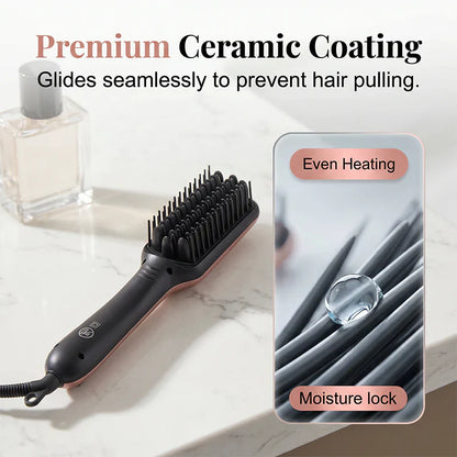 Ionelle™ Ionic Hair Straightener for Frizz-Free Mornings
