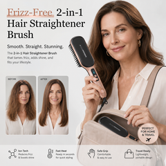 Ionelle™ Ionic Hair Straightener for Frizz-Free Mornings