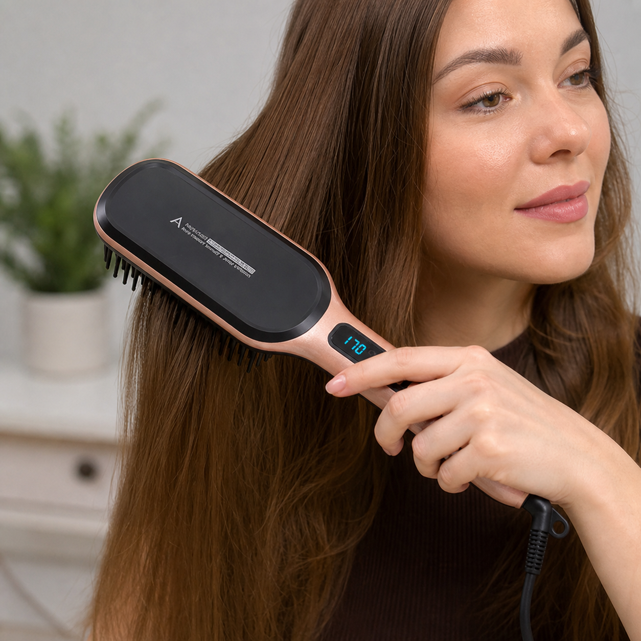 Ionelle™ Ionic Hair Straightener for Frizz-Free Mornings