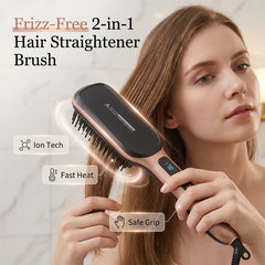 Ionelle™ Ionic Hair Straightener for Frizz-Free Mornings