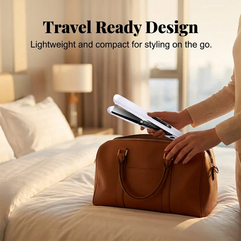 Ionvelle™ Ionic Straightener and Curler for Frizz-Free Shine