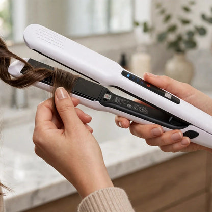 Ionvelle™ Ionic Straightener and Curler for Frizz-Free Shine