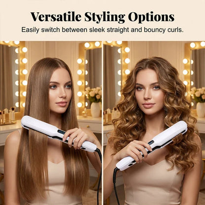 Ionvelle 2-in-1 Ionic Straightener and Curler - main product view