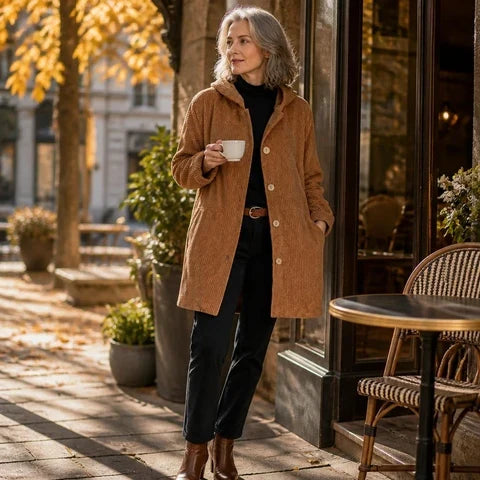 Iride Navarra™ Cozy Transitional Coat for Effortless Style