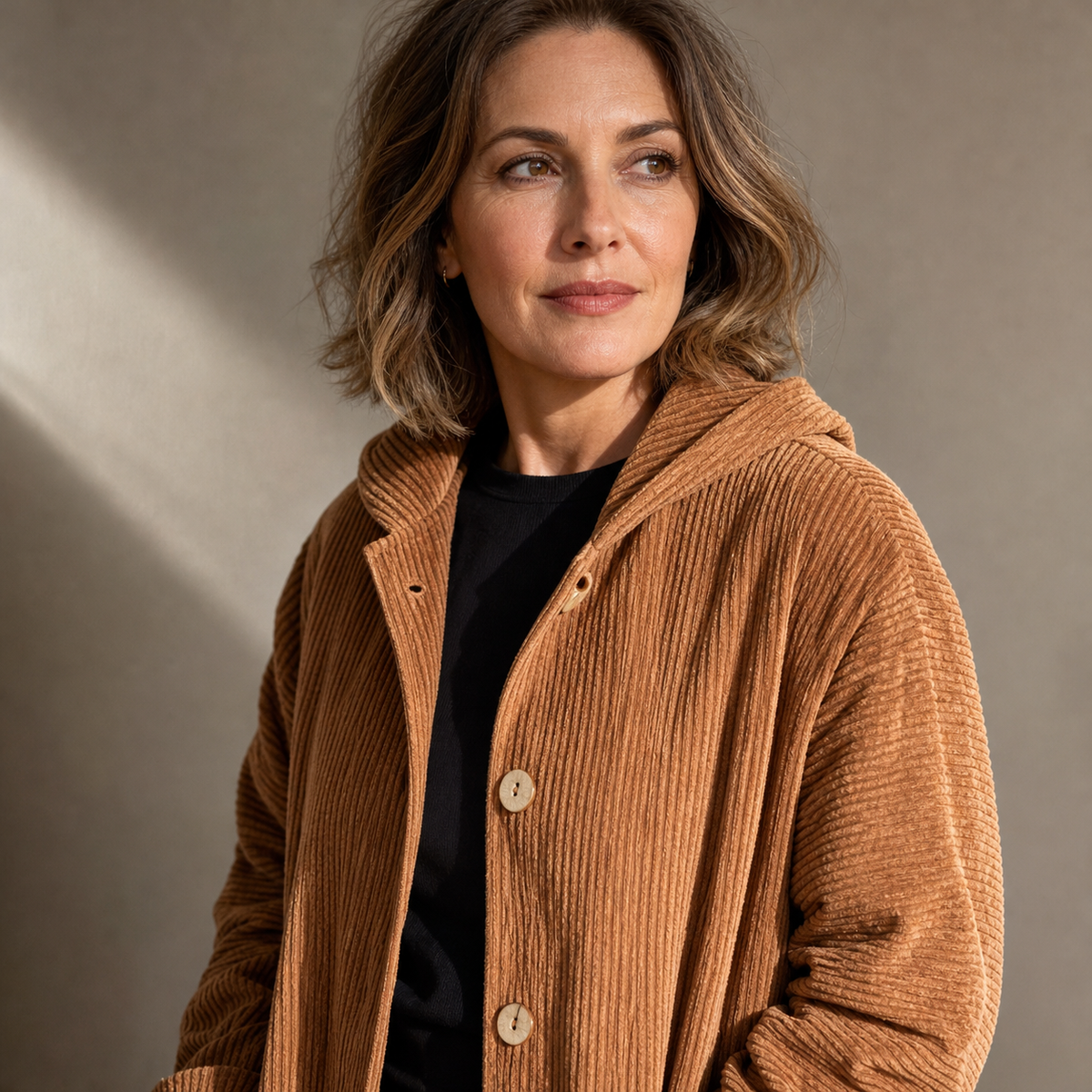 Iride Navarra™ Cozy Transitional Coat for Effortless Style