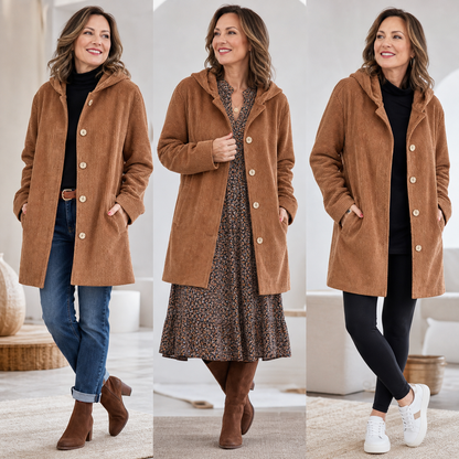 Iride Navarra™ Cozy Transitional Coat for Effortless Style
