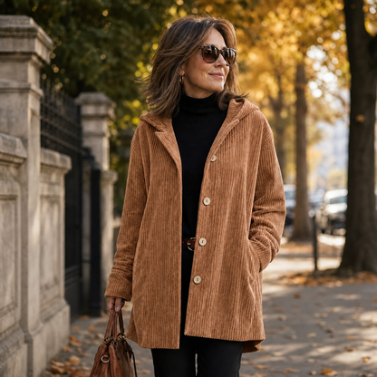 Iride Navarra™ Cozy Transitional Coat for Effortless Style