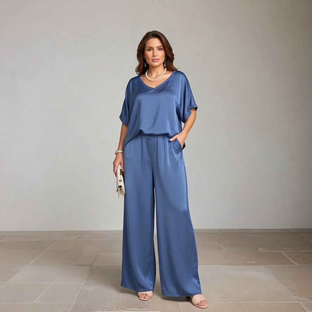 Isabella Caruso™ Soft Satin Lounge Set