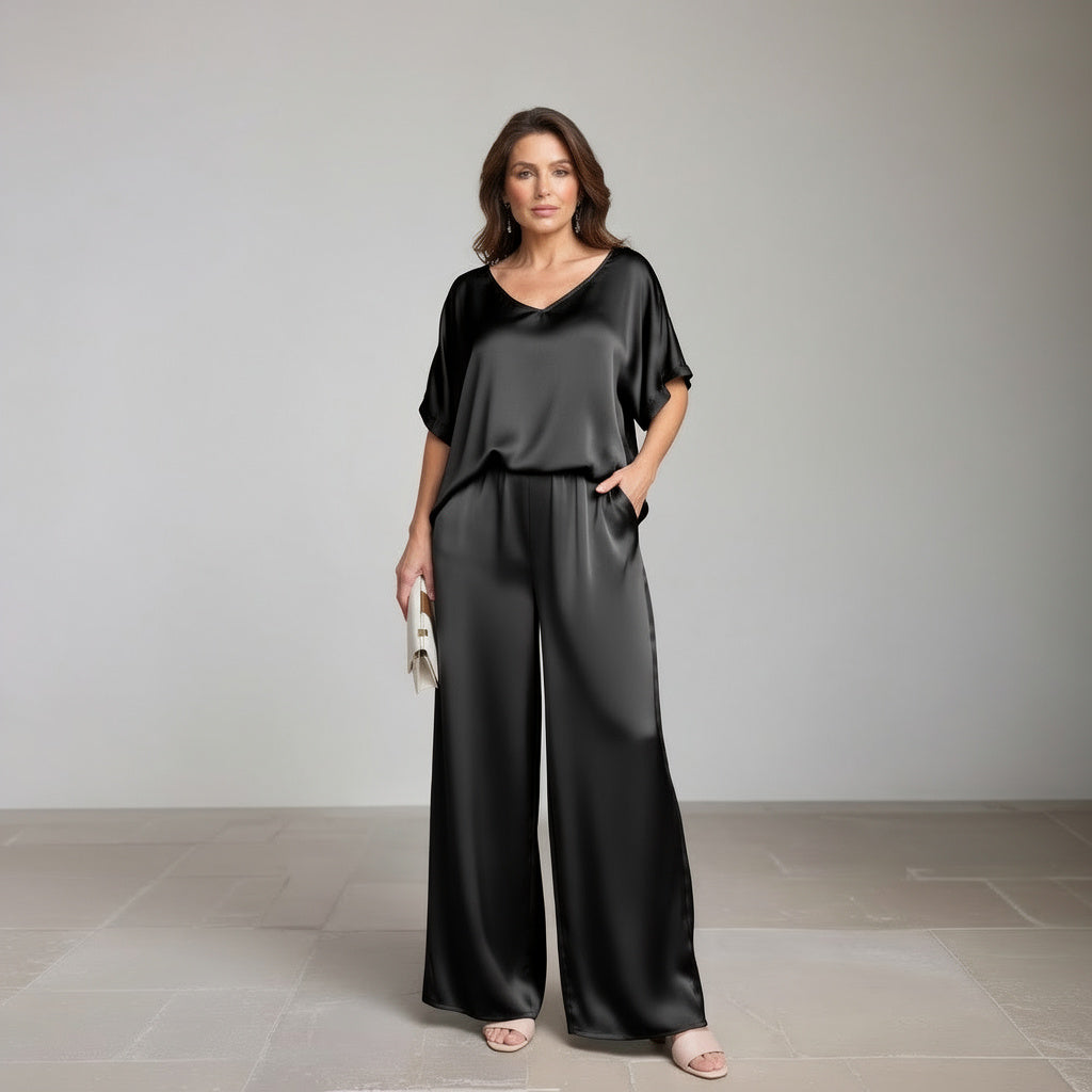 Isabella Caruso™ Soft Satin Lounge Set