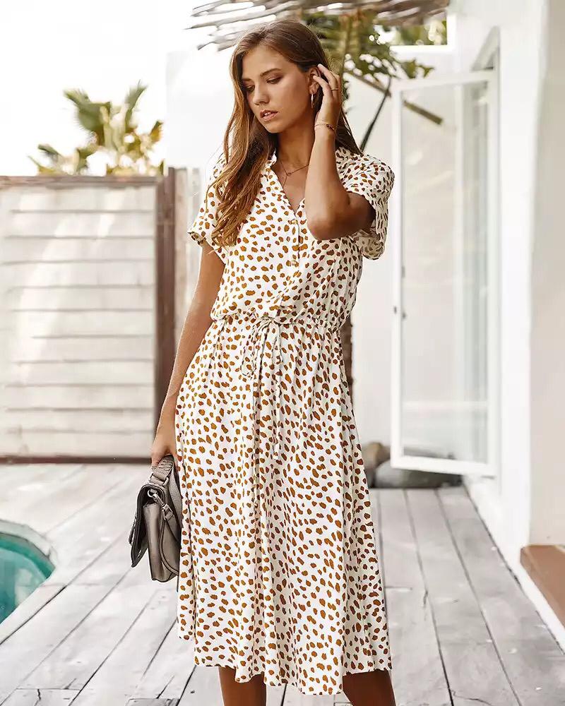 Julia™ Leopard print dress