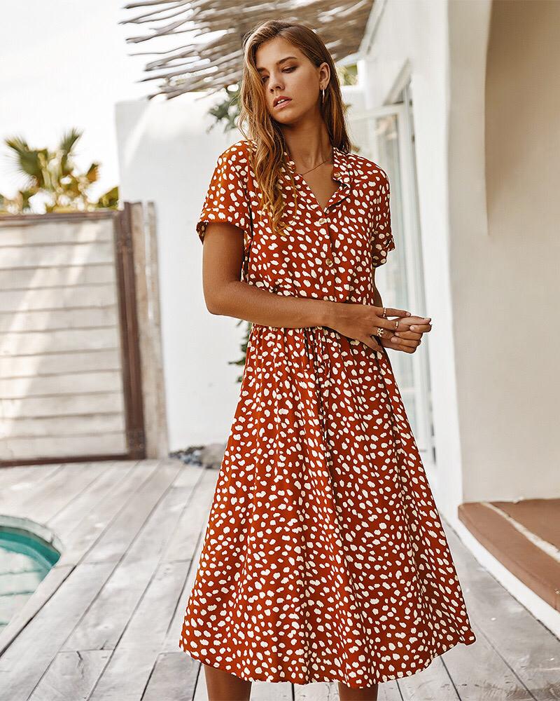 Julia™ Leopard print dress