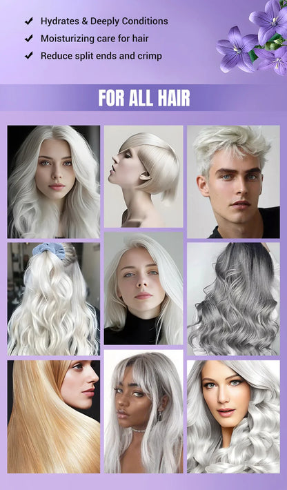 Keraglow™ Purple Toning Shampoo for Brass-Free Blonde