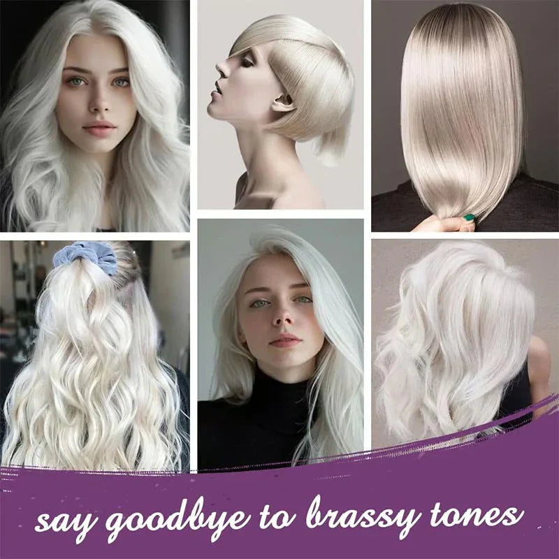 Keraglow™ Purple Toning Shampoo for Brass-Free Blonde