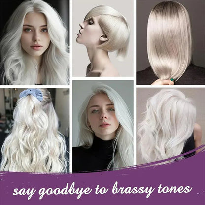 Keraglow™ Purple Toning Shampoo for Brass-Free Blonde
