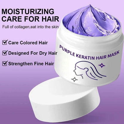 Keraglow™ Purple Toning Shampoo for Brass-Free Blonde