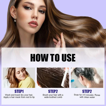 Keraglow™ Purple Toning Shampoo for Brass-Free Blonde